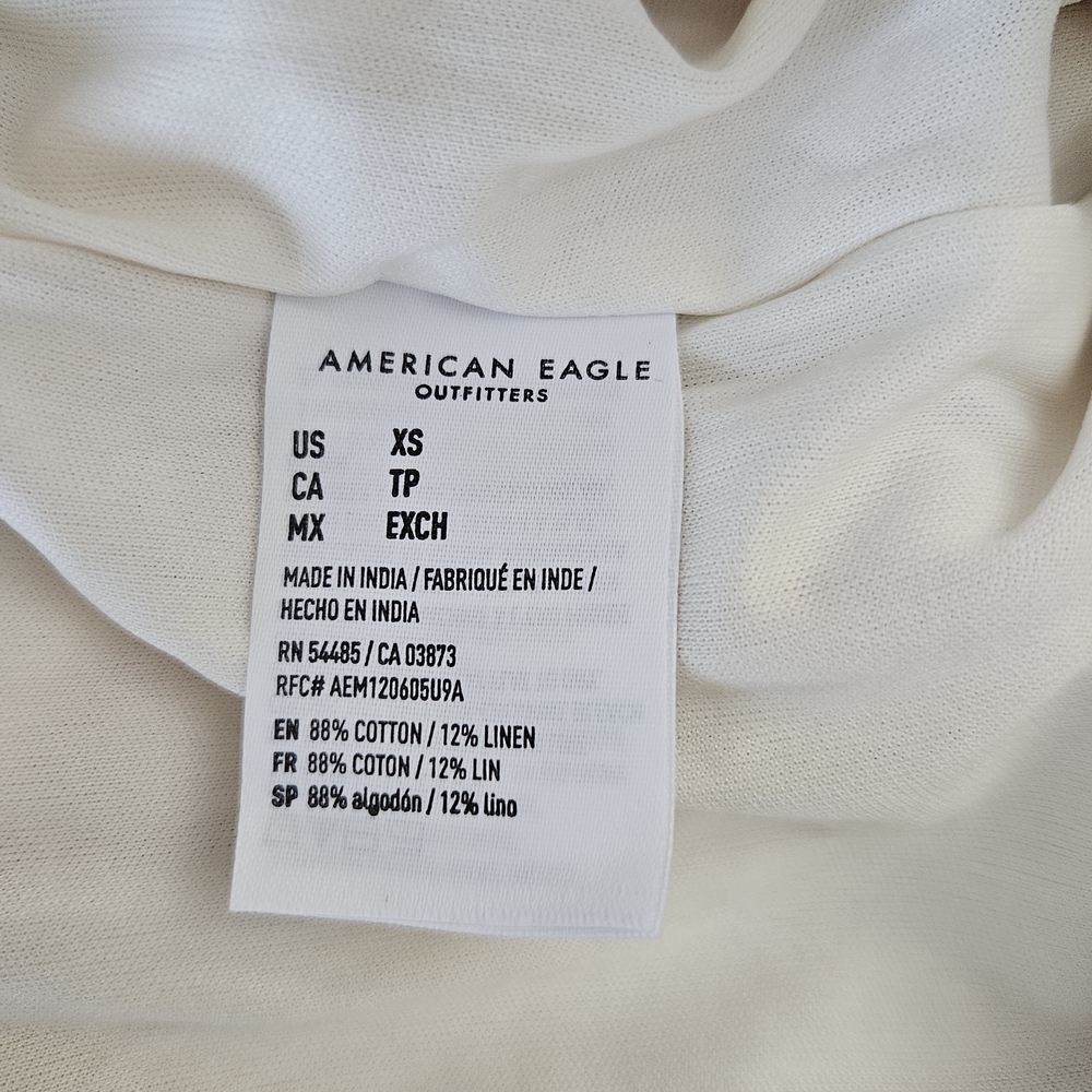 American Eagle Outfitters Striped Jumpsuit - White with Multicolor Stripes - Picture 6 of 10